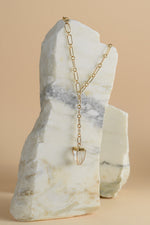 Load image into Gallery viewer, Apophyllite Oval Link Necklace 
