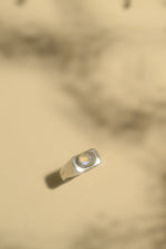 Load image into Gallery viewer, Protect your Energy: Rainbow Moonstone Ring
