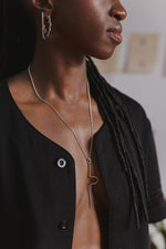 Load image into Gallery viewer, Protection Squiggle Necklace
