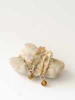 Load image into Gallery viewer, Landmass Series: Safety Tigers Eye Earrings
